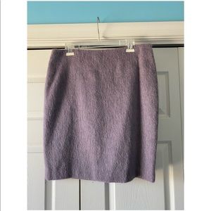 Fun mohair textured lavender skirt